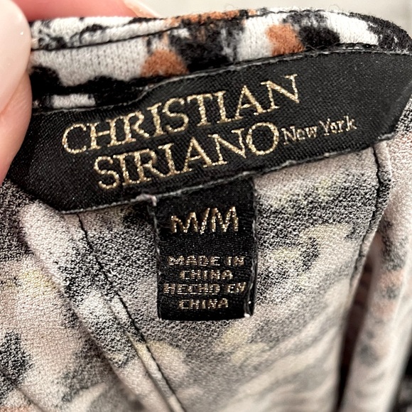 Christian Siriano Multicolored Animal Print Dress - Picture 4 of 4